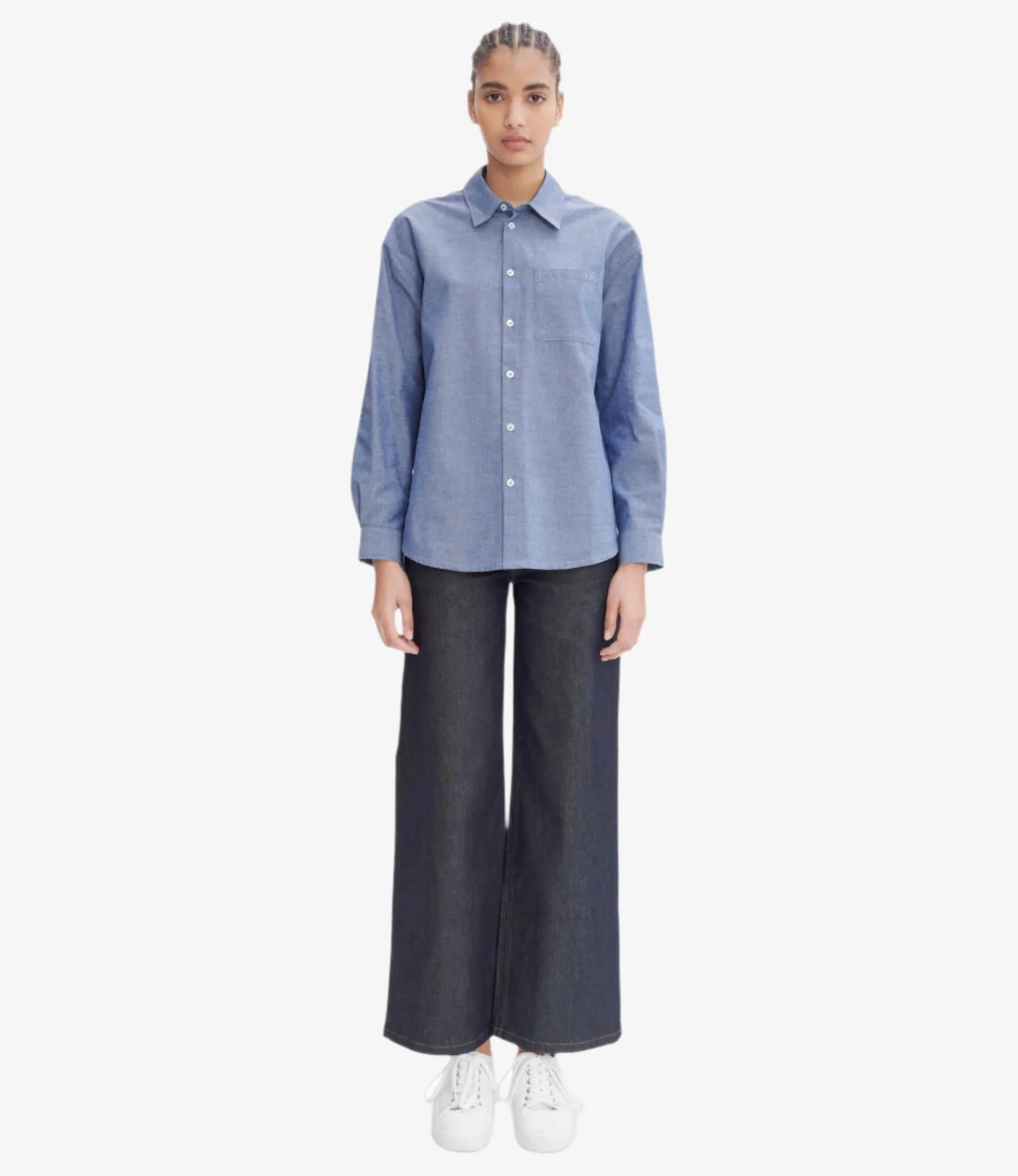 Embroidered Boyfriend shirt - Image 3