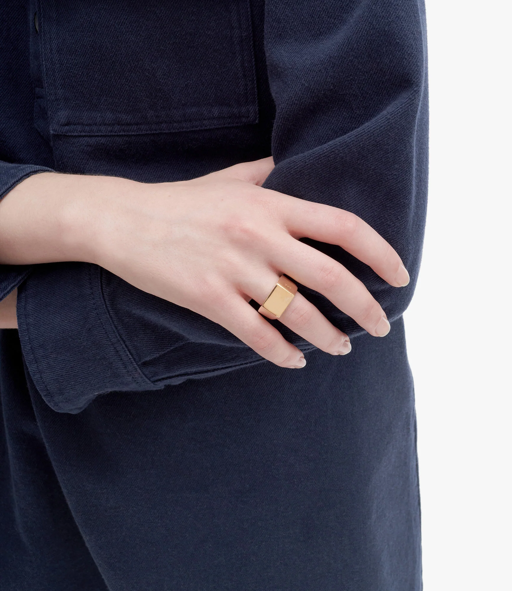 Minimal signet ring - Image 2