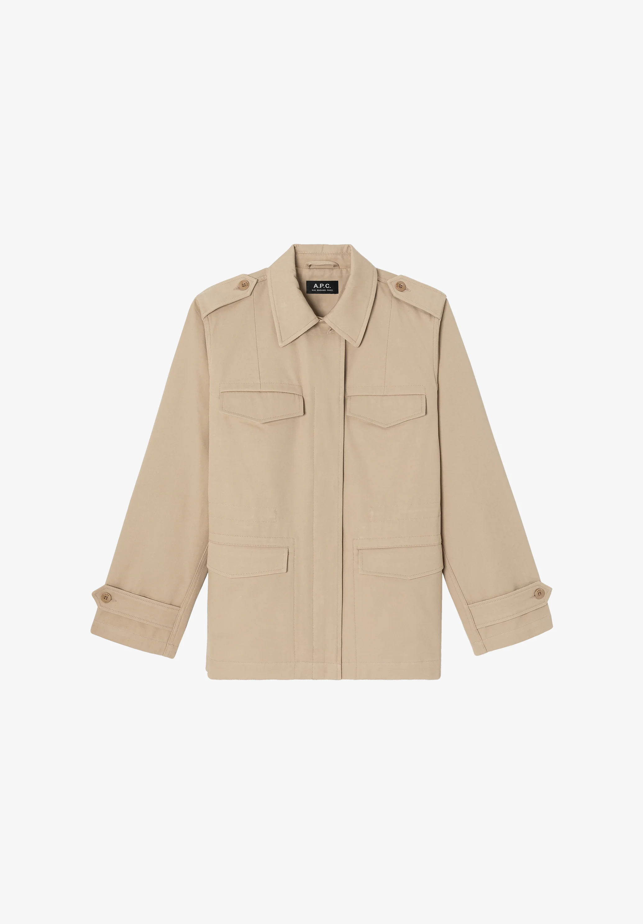 Fitted Safari jacket - Image 2