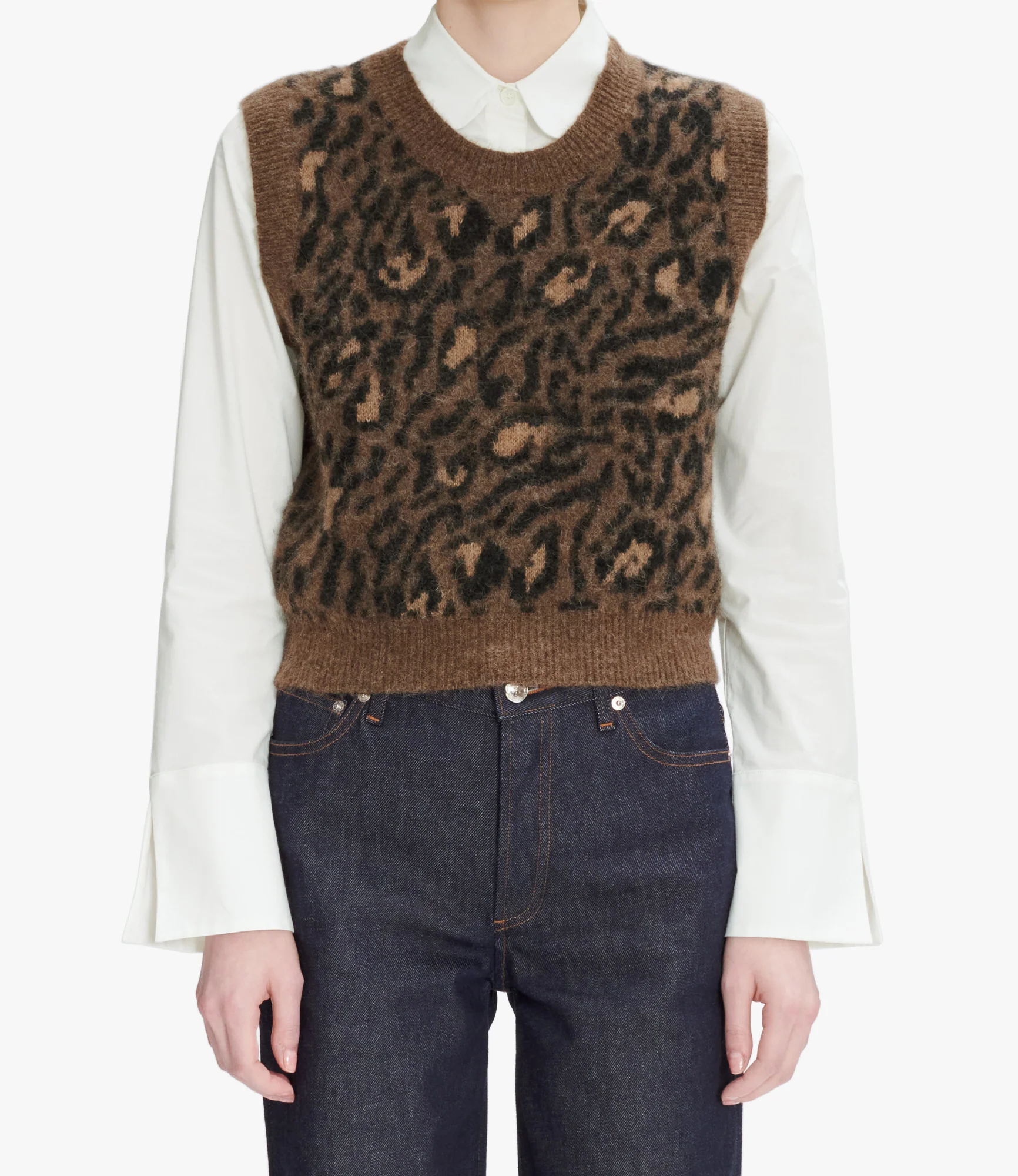 Léana sleeveless sweater - Image 4