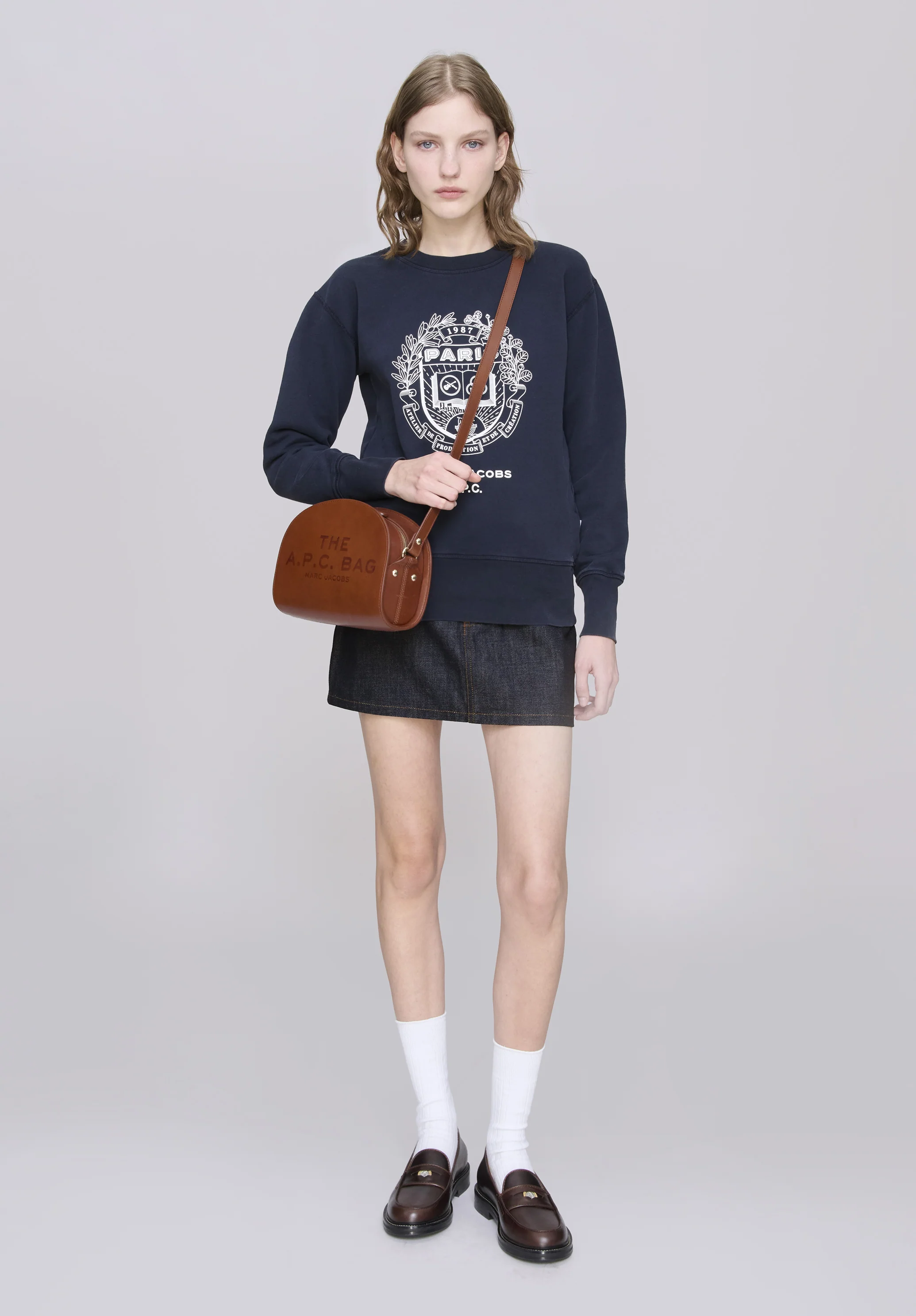 The Shrunken Paris Crewneck