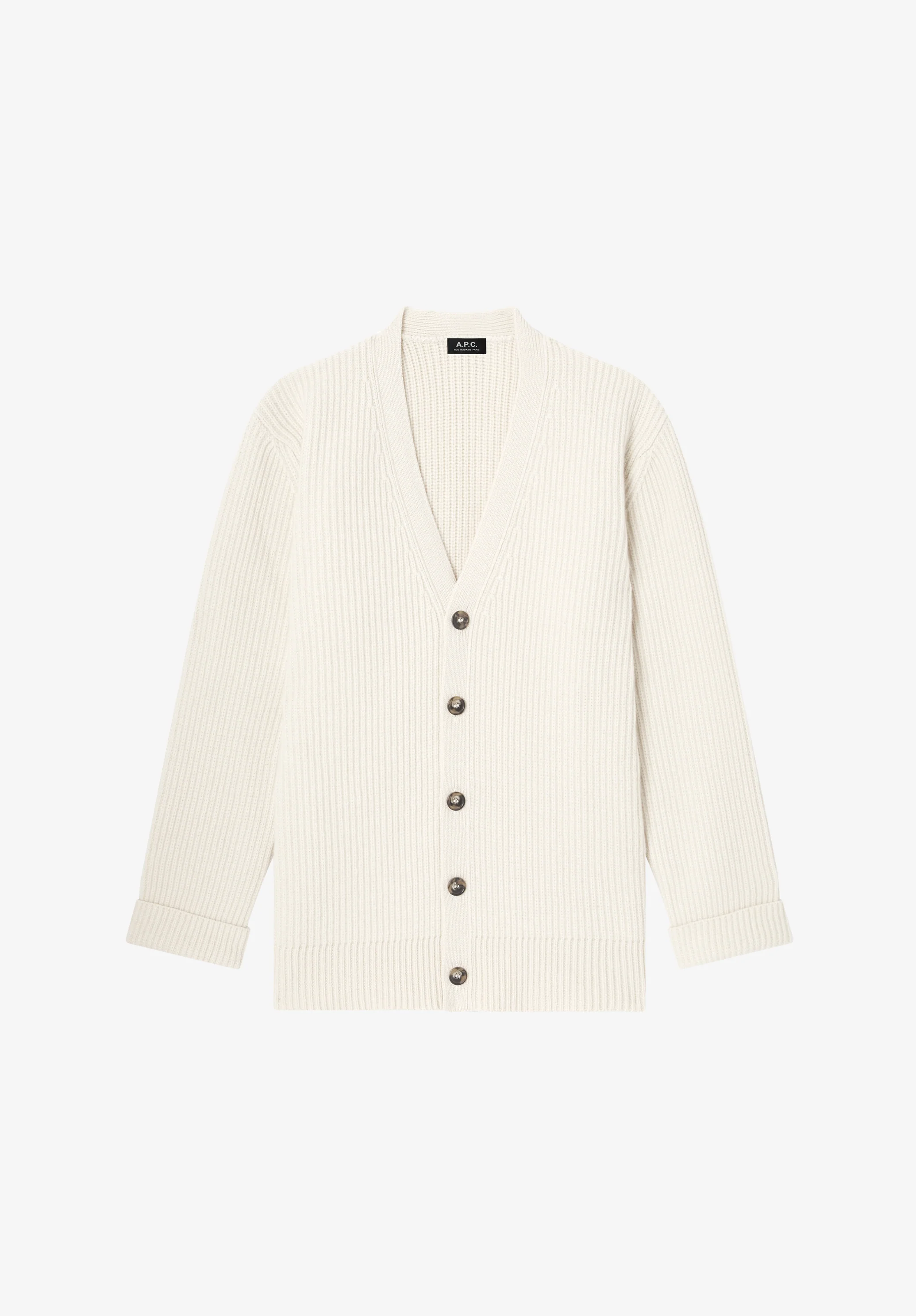Wool-cashmere cardigan (W) - Image 2
